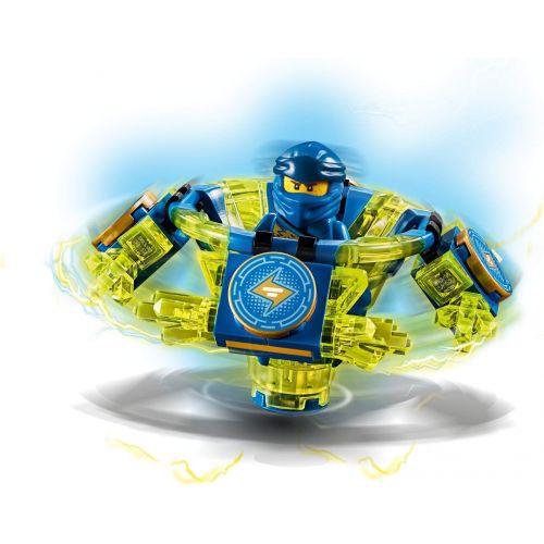  LEGO NINJAGO Spinjitzu Jay 70660 Building Kit (97 Pieces) (Discontinued by Manufacturer)