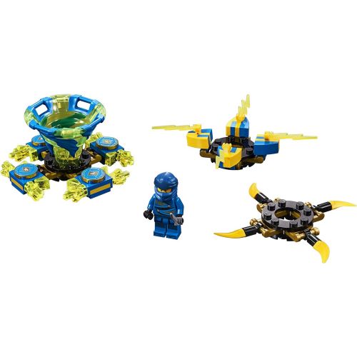  LEGO NINJAGO Spinjitzu Jay 70660 Building Kit (97 Pieces) (Discontinued by Manufacturer)
