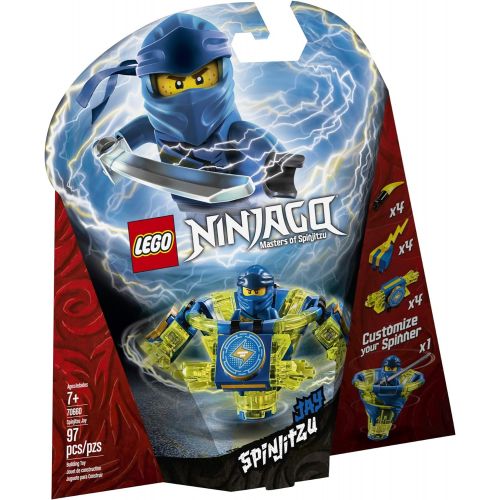  LEGO NINJAGO Spinjitzu Jay 70660 Building Kit (97 Pieces) (Discontinued by Manufacturer)
