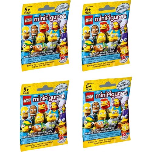  LEGO Minifigures The Simpsons Series 2 - Four Random Packs (71009)