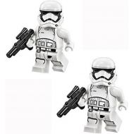 LEGO Star Wars The Force Awakens Minifigure - Pack of 2 First Order Stormtrooper with Blaster Guns