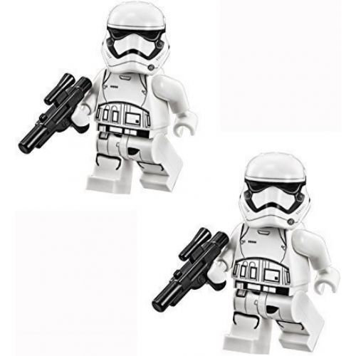  LEGO Star Wars The Force Awakens Minifigure - Pack of 2 First Order Stormtrooper with Blaster Guns