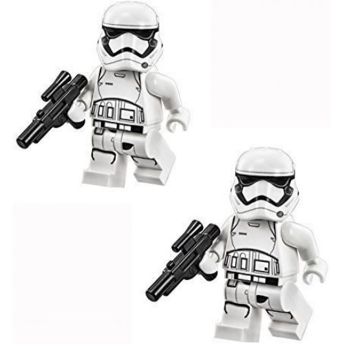  LEGO Star Wars The Force Awakens Minifigure - Pack of 2 First Order Stormtrooper with Blaster Guns