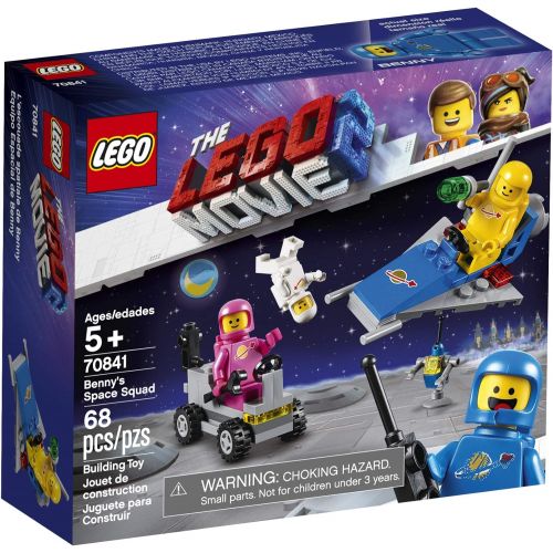  LEGO THE LEGO MOVIE 2 Benny’s Space Squad 70841 Building Kit, Kids Playset with Space Toys and Astronaut Figures (68 Pieces) (Discontinued by Manufacturer)