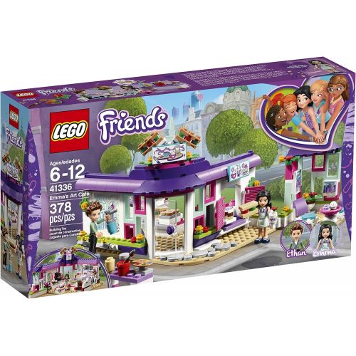  LEGO Friends Emma’s Art Cafe 41336 Building Set (378 Pieces)