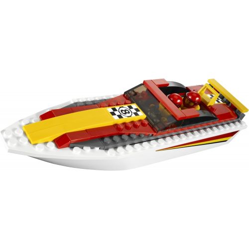  LEGO- City 4643 Power Boat Transporter
