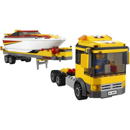  LEGO- City 4643 Power Boat Transporter