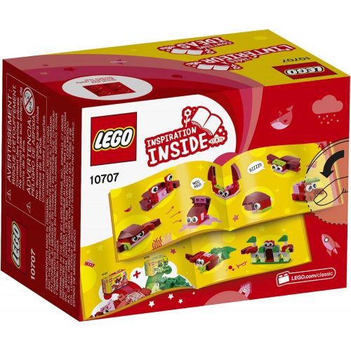  LEGO Classic Red Creativity Box 10707 Building Kit