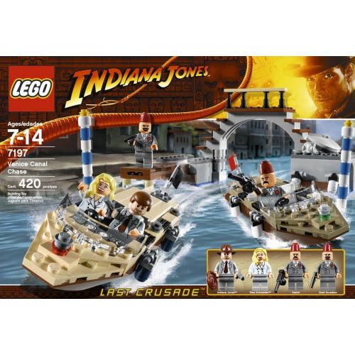  LEGO Indiana Jones Venice Canal Chase (7197)