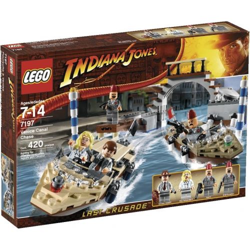  LEGO Indiana Jones Venice Canal Chase (7197)