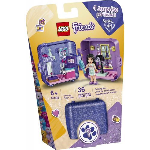  LEGO Friends Emma’s Play Cube 41404 Building Kit, Includes Collectible Mini-Doll for Imaginative Play, New 2020 (36 Pieces)