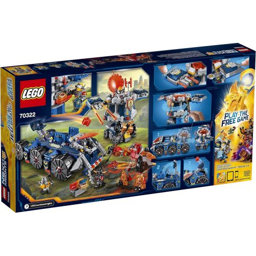  LEGO Nexo Knights 70322 Axls Tower Carrier Building Kit (670 Piece)