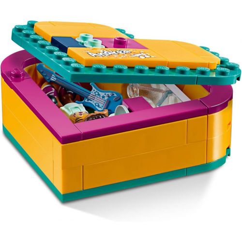  LEGO Friends Andrea’s Heart Box 41354 Building Kit (84 Pieces) (Discontinued by Manufacturer)