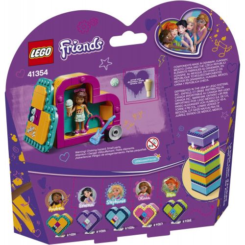  LEGO Friends Andrea’s Heart Box 41354 Building Kit (84 Pieces) (Discontinued by Manufacturer)