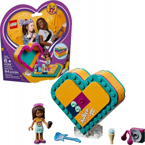  LEGO Friends Andrea’s Heart Box 41354 Building Kit (84 Pieces) (Discontinued by Manufacturer)