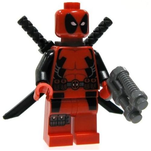  Lego Marvel Super Heroes Deadpool Minifigure