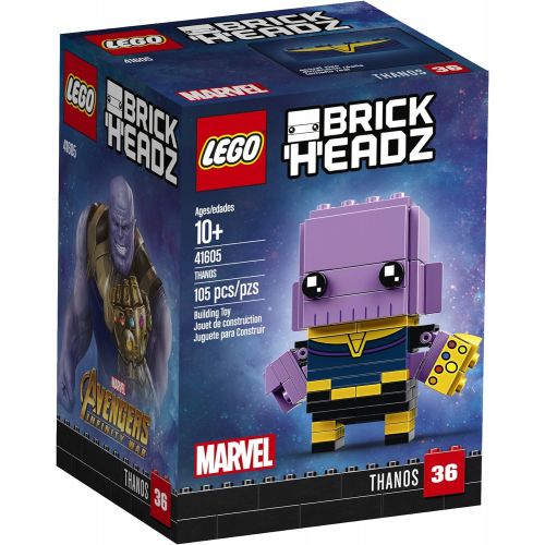  LEGO BrickHeadz Thanos 41605 Building Kit (105 Piece)