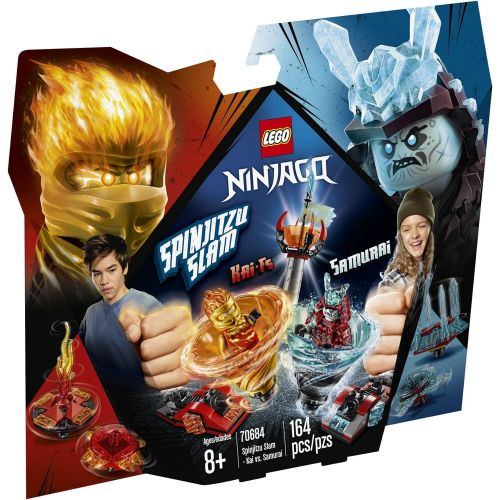  LEGO NINJAGO Spinjitzu Slam Kai vs Samurai 70684 Building Kit (164 Pieces)