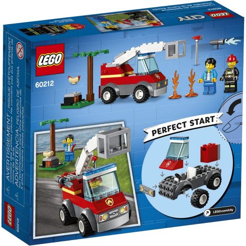  LEGO City Barbecue Burn Out 60212 Building Kit (64 Pieces)