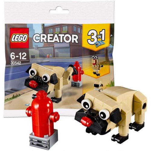  LEGO Creator 3 in 1 Pug, Turkey, and Koala Bear (30542) Bagged