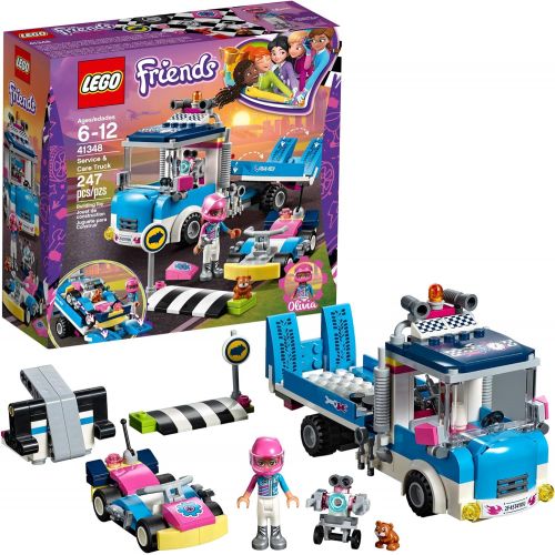  LEGO Friends Service and Care Truck 41348 Building Kit (247 Piece) (Discontinued by Manufacturer)