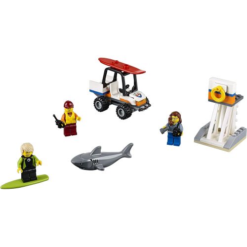  LEGO City Coast Guard Coast Guard Starter Set 60163 Building Kit (76 Piece)