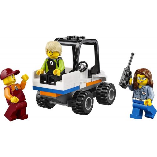  LEGO City Coast Guard Coast Guard Starter Set 60163 Building Kit (76 Piece)