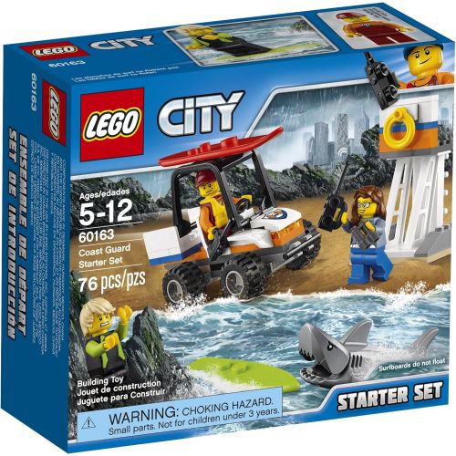  LEGO City Coast Guard Coast Guard Starter Set 60163 Building Kit (76 Piece)