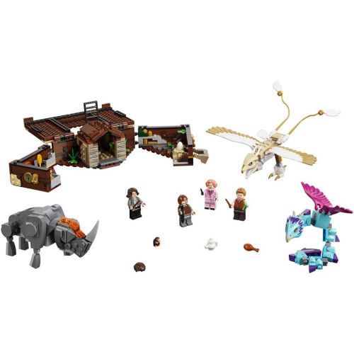  LEGO 75952 Harry Potter Fantastic Beasts Newt´s Case of Magical Creatures Toys, Wizarding World Playset