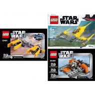 LEGO Star Wars 20th Anniversary Edition Sets (3) Snowspeeder 30384 PODRACER 30461 Naboo Starfighter 30383 Building Set LEGO Bundle Pack (3) Edition Building Set