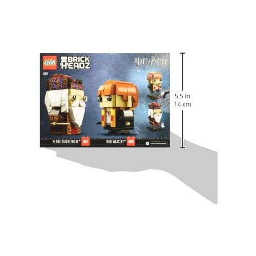  Limited Edition LEGO 41621 BrickHeadz Ron Weasley & Albus Dumbledore Building Kit 245 Piece