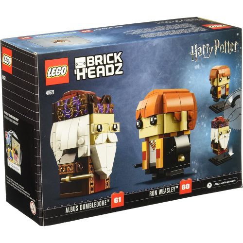  Limited Edition LEGO 41621 BrickHeadz Ron Weasley & Albus Dumbledore Building Kit 245 Piece