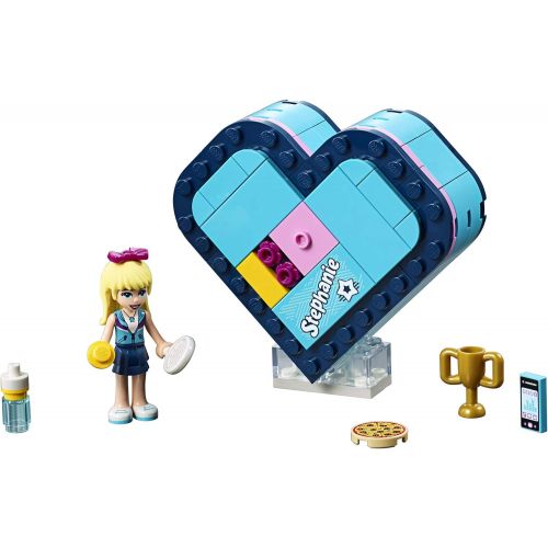  LEGO Friends Stephanie’s Heart Box 41356 Building Kit (85 Pieces) (Discontinued by Manufacturer)