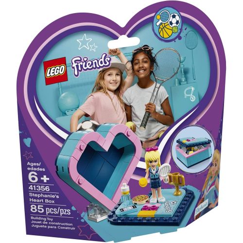  LEGO Friends Stephanie’s Heart Box 41356 Building Kit (85 Pieces) (Discontinued by Manufacturer)