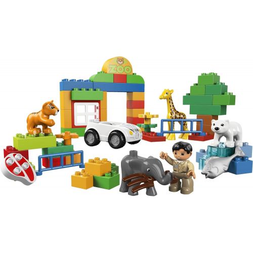  LEGO DUPLO Town 6136 My First Zoo Building Set