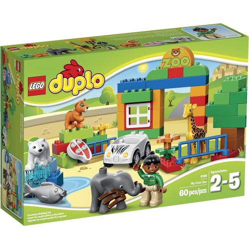  LEGO DUPLO Town 6136 My First Zoo Building Set