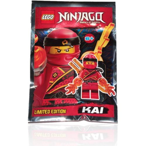  LEGO Ninjago Masters of Spinjitzu Combo Foil Pack - Set of 6 Minifigures (Lloyd, Jay, Cole, Zane, Kai, and Nya)