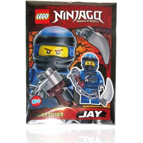  LEGO Ninjago Masters of Spinjitzu Combo Foil Pack - Set of 6 Minifigures (Lloyd, Jay, Cole, Zane, Kai, and Nya)