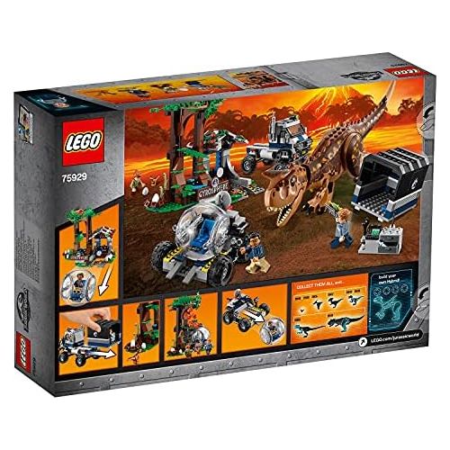  LEGO Jurassic World Carnotaurus Gyrosphere Escape 75929