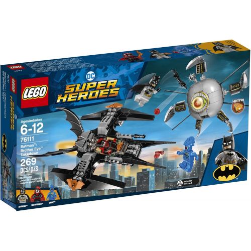  LEGO DC Super Heroes Batman: Brother Eye Takedown 76111 Building Kit (269 Piece) (Discontinued by Manufacturer)