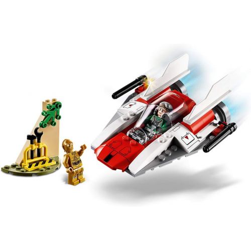  LEGO Star Wars Rebel A-Wing Starfighter 75247 4+ Building Kit (62 Pieces) (Discontinued by Manufacturer)