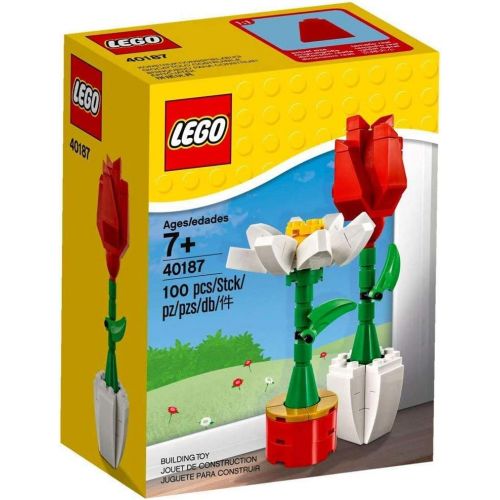  LEGO Flower Display (40187) 100 Piece Set