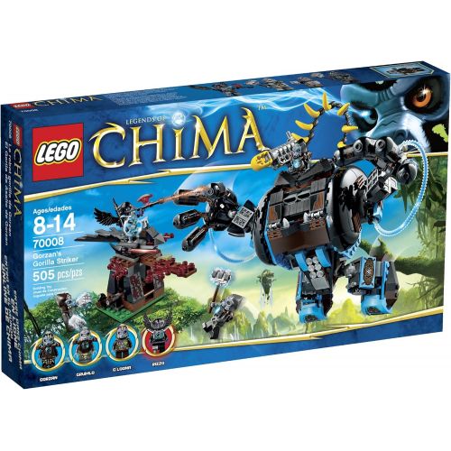  Lego, Legends of Chima, Gorzans Gorilla Striker (70008)