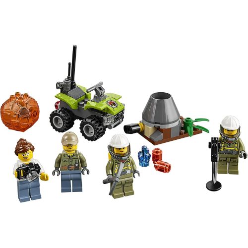  LEGO City Volcano Explorers 60120 Volcano Starter Set Building Kit (83 Piece)