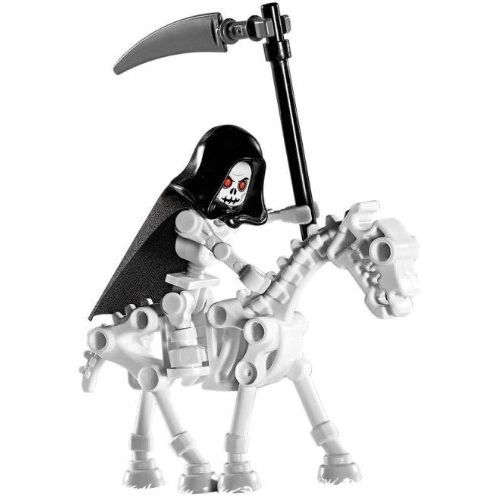  LEGO Skeleton Reaper with Skeleton Horse (Loose) Castle Mini Figure