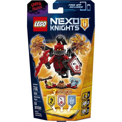  LEGO Nexo Knights 70338 Ultimate General Magmar Building Kit (64 Piece)