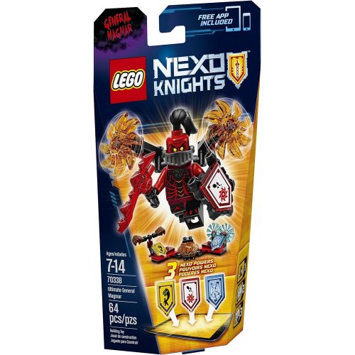  LEGO Nexo Knights 70338 Ultimate General Magmar Building Kit (64 Piece)