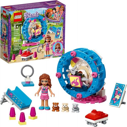  LEGO Friends Olivia’s Hamster Playground 41383 Building Kit (81 Pieces)