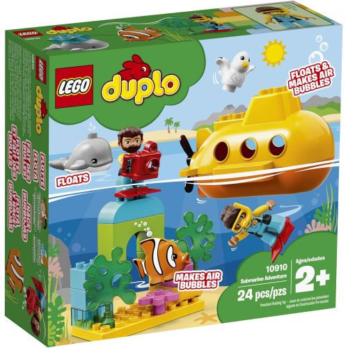  LEGO DUPLO Town Submarine Adventure 10910 Building Kit (24 Pieces)