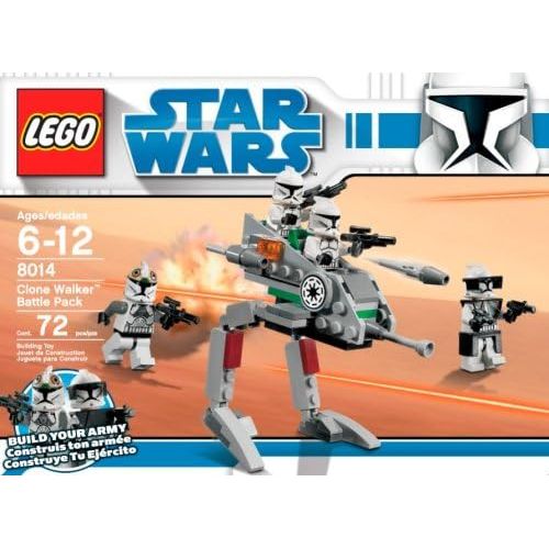  LEGO Star Wars Clone Walker Battle Pack (8014) (Discontinued by manufacturer)